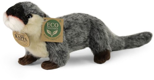 Rappa peluche lontra 18 cm giocattolo ecologico