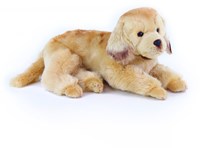 Rappa peluche Golden Retriever 32cm giocattolo eco-friendly-2