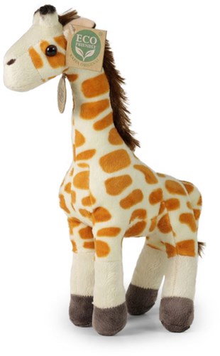 Rappa giraffa peluche giocattolo ecologico 27 cm