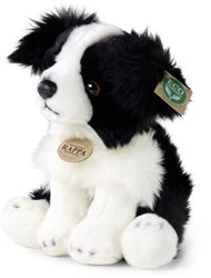 Rappa peluche Border Collie 30 cm giocattolo ecologico