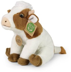 Rappa peluche mucca giocattolo morbido 18 cm multicolore
