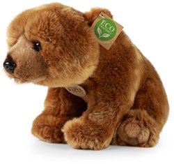Rappa peluche orso grizzly 30 cm giocattolo ecologico
