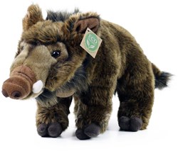 Rappa peluche cinghiale 37 cm giocattolo ecologico per bambini