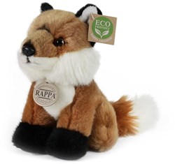 Rappa peluche volpe ECO seduta 20 cm giocattolo sostenibile