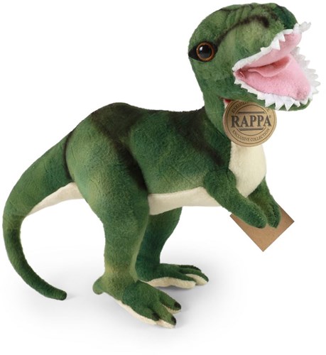Rappa peluche dinosauro T-Rex 26cm giocattolo ecologico