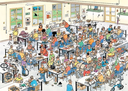 Jumbo puzzle Possiamo farcela? Jan van Haasteren 1000 pezzi-3