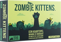 Asmodee gioco di carte Zombie Kittens - gioco di società strategico per bambini e adulti