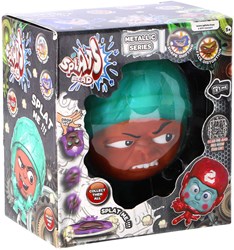 BTF giocattolo Splats Head Metallic Knight 11 cm testa di cavaliere lucida