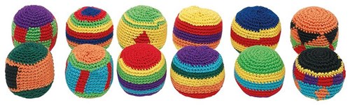 Goki palla da calcio cotone 5cm giocattolo colorato per esterno-3