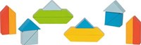 Goki puzzle - mondo delle forme, giocattolo educativo, colorato-3
