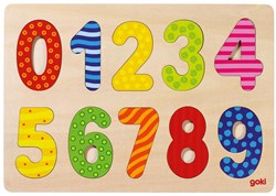 Goki 57574 Puzzle con formine 10 pezzo(i)