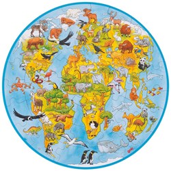 Goki XXL Puzzle Il Mondo