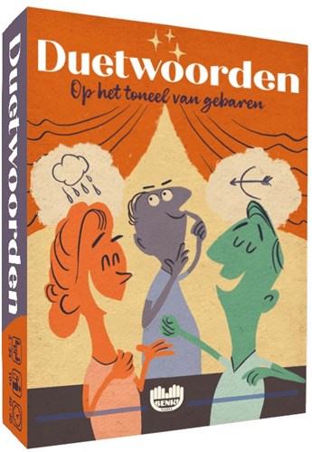 Asmodee gioco da tavolo Duetwoorden - gioco di società per squadre