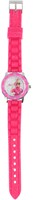 Accutime orologio Barbie per bambini imparare a leggere l'ora rosa analogico-2