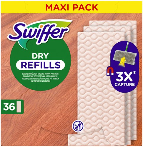 Swiffer giocattolo pulizia ricariche Dry Parket - 36 pezzi