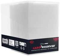 Ultra Pro custodia per carte Card Preserver bustine box trasparente 100 pezzi