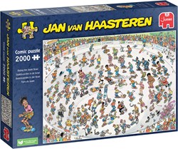 Jumbo puzzle Jan van Haasteren 2000 pezzi skateboard cartone animato