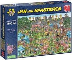 Jumbo puzzle Robin Hood Festival 1500 pezzi Jan van Haasteren