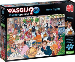 Jumbo puzzle Wasgij Mystery 26 Date Night! 1000 pezzi adulti