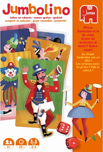 Jumbo gioco per bambini Jumbolino puzzle gioco di dadi - educativo 4+-3