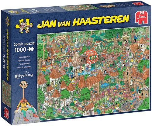 Jumbo puzzle Jan van Haasteren - Foresta delle fiabe Efteling 1000 pezzi puzzle
