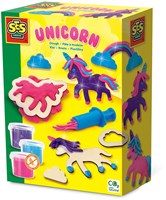 Ses Pasta da modellare - Giocattolo Unicorno Neon Glitter - Creatività Magica