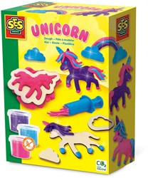 Ses Pasta da modellare - Giocattolo Unicorno Neon Glitter - Creatività Magica