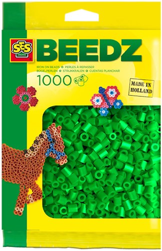 Ses perline da stirare verdi 1000 pezzi - set creativo
