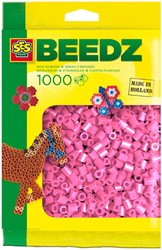 Ses perline da stirare rosa 1000 pezzi giocattolo creativo senza PVC