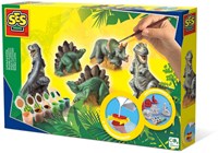 Ses colata e pittura dinosauri - set creativo per bambini
