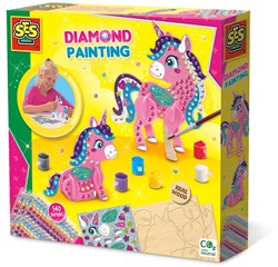 Ses Diamond painting 3D set unicorno creativo - unicorni in legno - fai da te