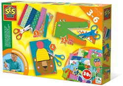 SES set taglio Montessori passo dopo passo - imparare a tagliare - giocattolo educativo