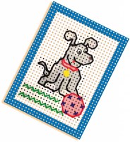 Ses - Set da ricamo per bambini - Imparo a ricamare - Giocattolo creativo-3