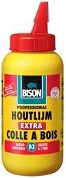 Bison colla per legno extra resistente all'acqua 250g - colla forte per interni ed esterni