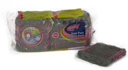 Multy spugna abrasiva lana d'acciaio 10 pezzi pulizia cucina