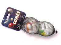 Don Juan biglie Comet 2 pezzi 50mm vetro colorato