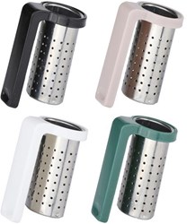Alpina filtro per tè in acciaio inox con manico per tè e erbe sfuse