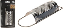 Excellent Houseware grattugia per noce moscata metallo cucina 13x5x2cm argento