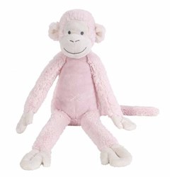 Happy Horse peluche scimmietta Mickey rosa 43 cm - morbido peluche