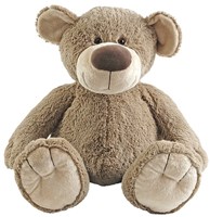 Happy Horse orso di peluche Bella - grande orso peluche 150 cm - marrone