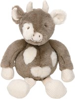 Happy Horse peluche mucca Casey 40 cm marrone giocattolo sostenibile