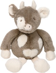 Happy Horse peluche mucca Casey 40 cm marrone giocattolo sostenibile