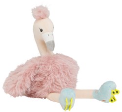 Happy Horse peluche fenicottero rosa 32 cm - giocattolo morbido per bebè