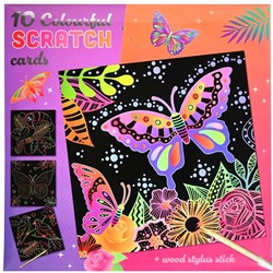 Wins Holland carte creative scratch farfalle 10 pezzi