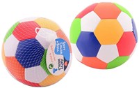 Johntoy palla morbida Happy World multicolore 15 cm giocattolo