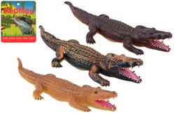 Johntoy coccodrillo figura da gioco Soft Touch grande 65 cm giocattolo