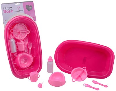 Baby Rose Babybad met accessoires 8-delig