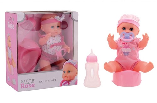 Baby drink- en plaspop