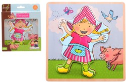 Johntoy puzzle Fien e Teun - giocattolo educativo fattoria