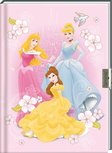 Image Books Diario Principessa Disney con lucchetto copertina rigida rosa